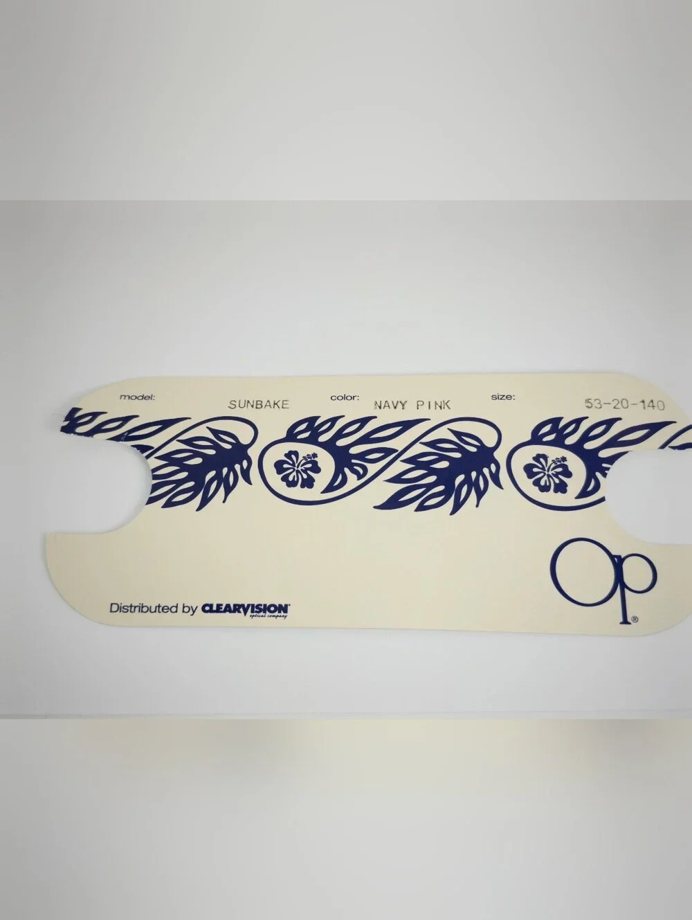 OP. Ocean Pacific.Navy Pink Frame Sunglasses with Blue Mirrored Polarized Lenses